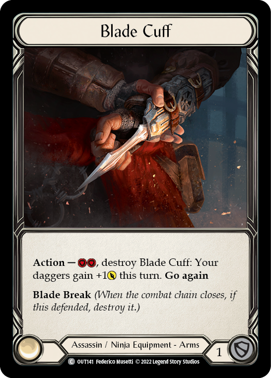 Blade Cuff  | Common [Rainbow Foil]