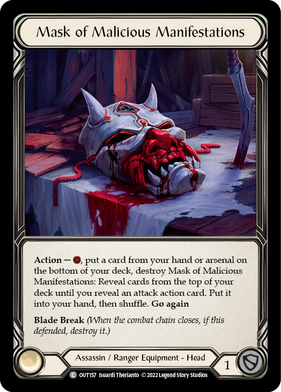 Mask of Malicious Manifestations  | Common [Rainbow Foil]