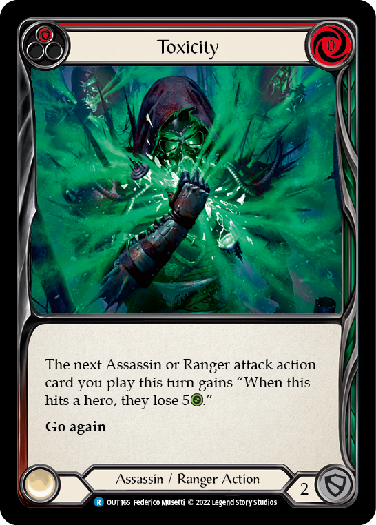 Toxicity (Red) | Rare [Rainbow Foil]
