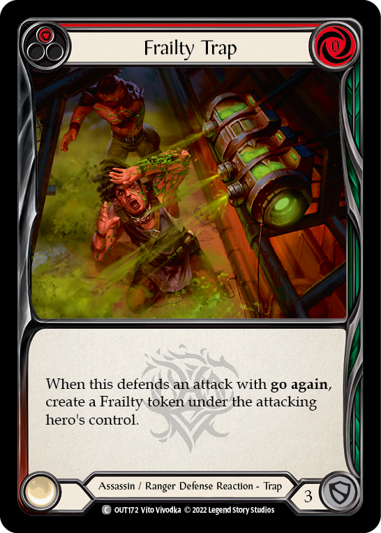 Frailty Trap (Red) | Common [Rainbow Foil]