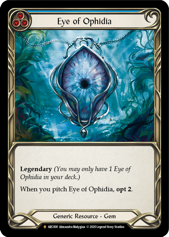 Eye of Ophidia | Fabled [Rainbow Foil] - Unlimited