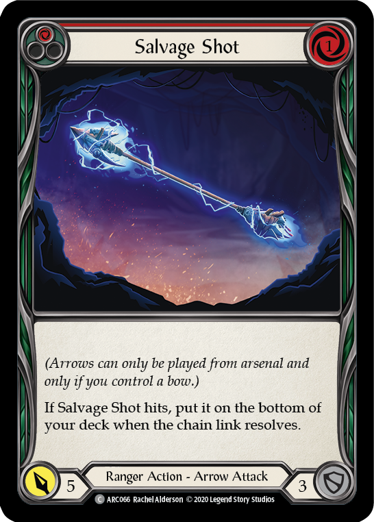 Salvage Shot (Red) | Common [Rainbow Foil] - Unlimited