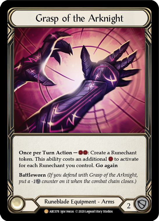Grasp of the Arknight | Legendary [Rainbow Foil] - Unlimited