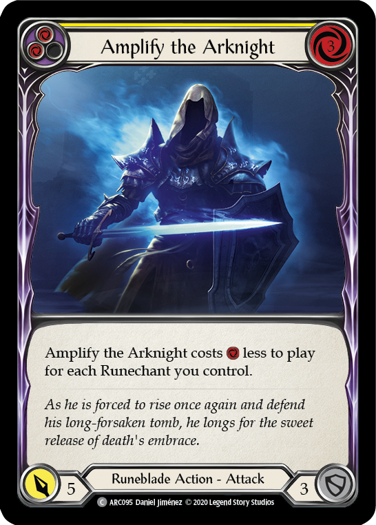 Amplify the Arknight (Yellow) | Common - Unlimited