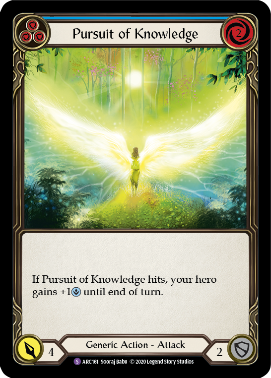 Pursuit of Knowledge | Super Rare [Rainbow Foil] - Unlimited