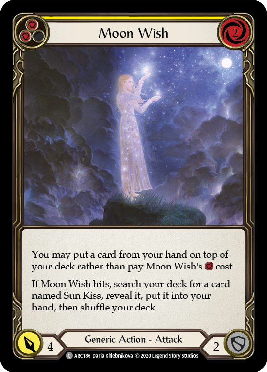 wish mtg cards Moon Wish (Yellow) | Common