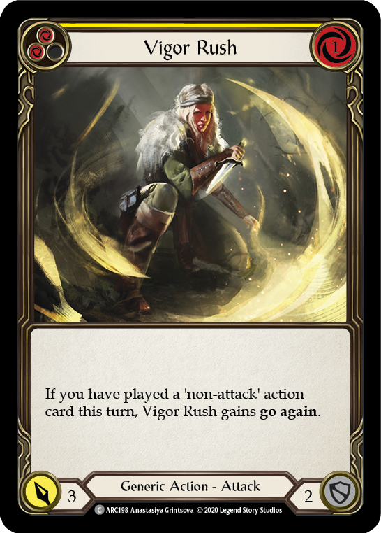 Vigor Rush (Yellow) | Common - Unlimited