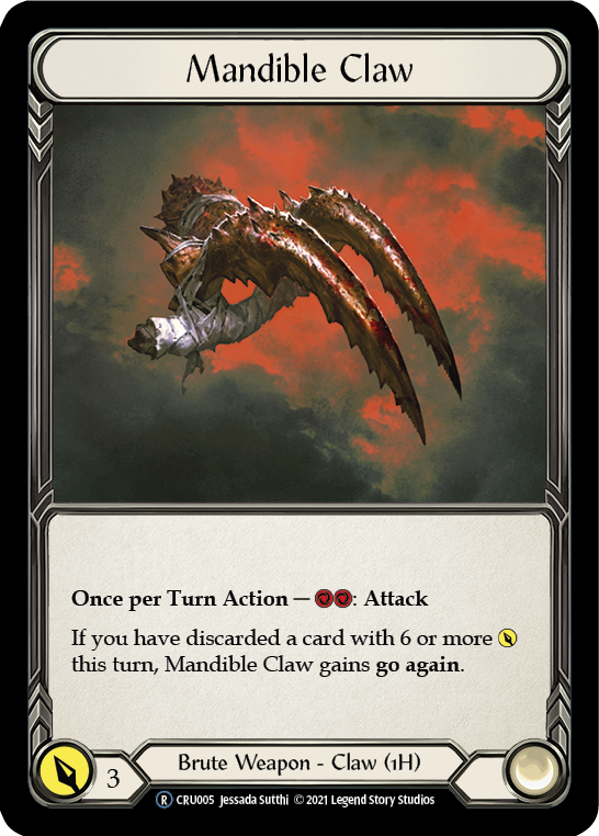 Mandible Claw Right | Rare - Unlimited