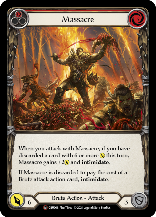 Massacre | Majestic [Rainbow Foil] - Unlimited