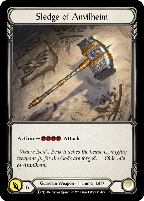 Sledge of Anvilheim | Rare [Rainbow Foil] - Unlimited