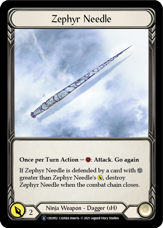 Zephyr Needle Right | Rare - Unlimited