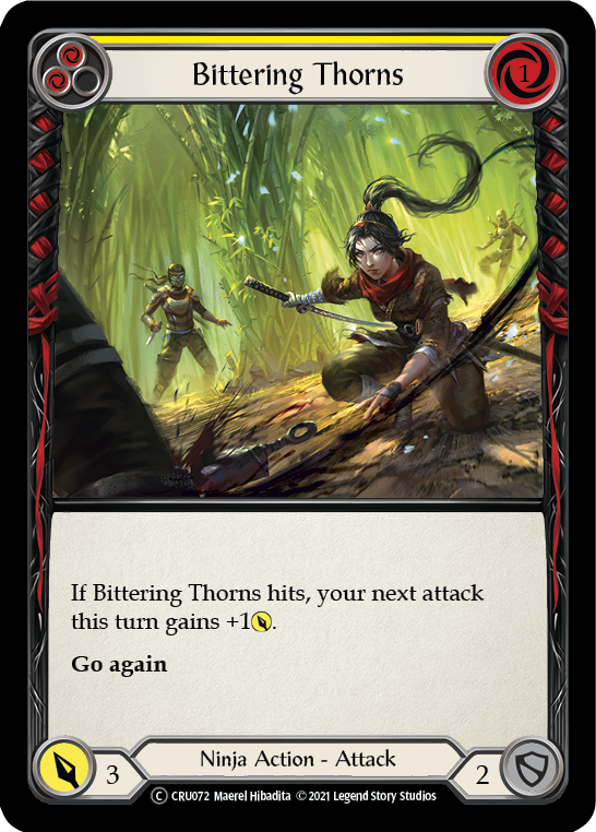 Bittering Thorns | Common [Rainbow Foil] - Unlimited