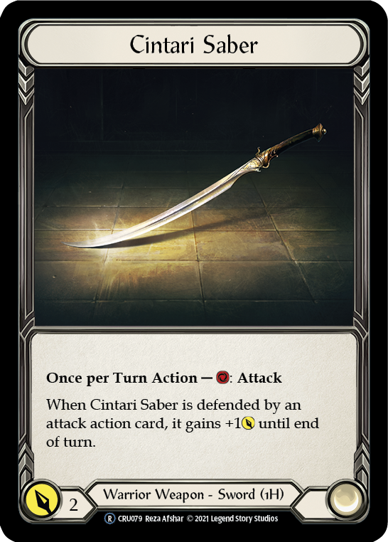Cintari Saber Left | Rare - Unlimited