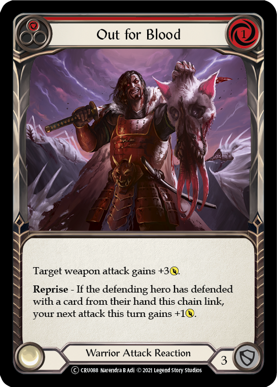 Out for Blood (Red) | Common - Unlimited