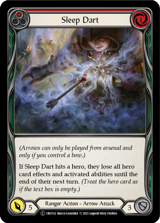 Sleep Dart (Red) | Common [Rainbow Foil] - Unlimited