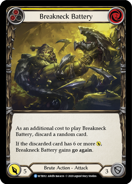 Breakneck Battery (Yellow) | Rare - Unlimited