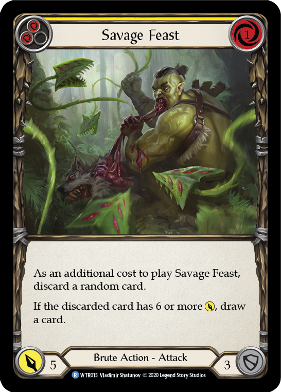 Savage Feast (Yellow) | Rare - Unlimited