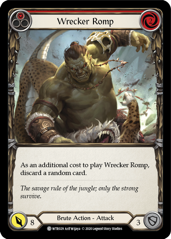 Wrecker Romp (Red) | Common [Rainbow Foil] - Unlimited