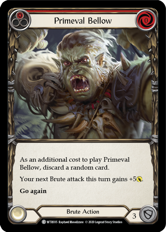 Primeval Bellow (Red) | Common - Unlimited