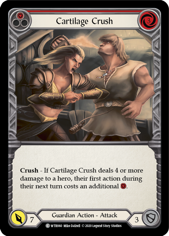 Cartilage Crush (Red) | Common [Rainbow Foil] - Unlimited