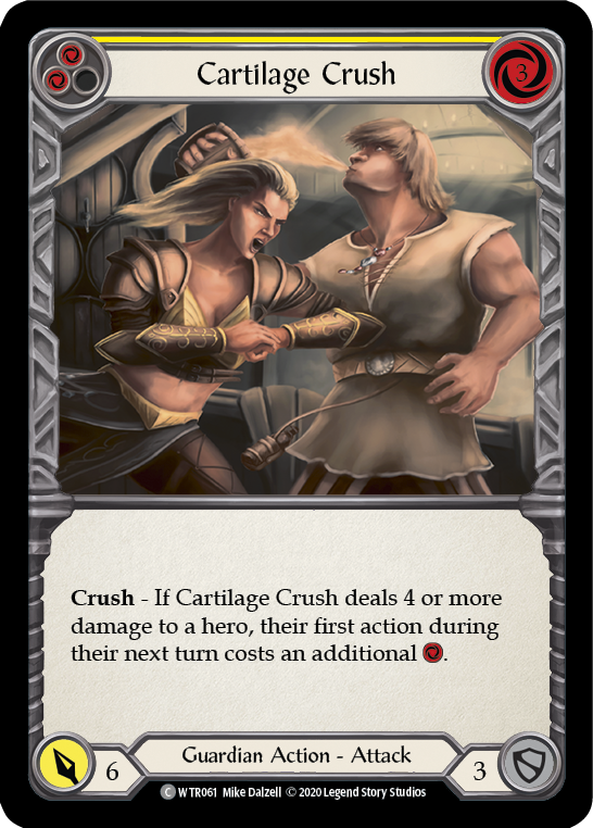 Cartilage Crush (Yellow) | Common [Rainbow Foil] - Unlimited