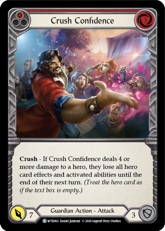 Crush Confidence (Red) | Common - Unlimited
