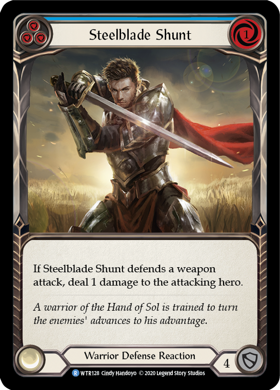 Steelblade Shunt (Blue) | Rare - Unlimited