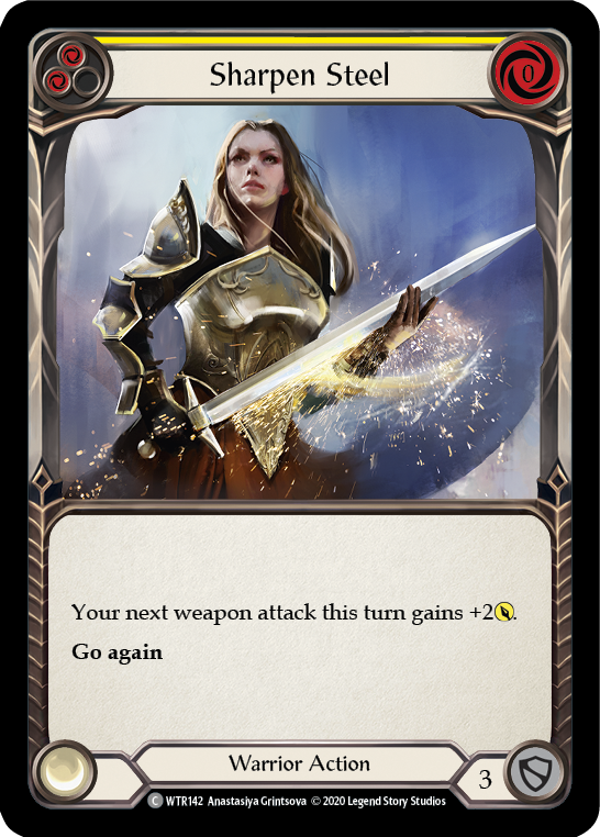 Sharpen Steel (Yellow) | Common - Unlimited