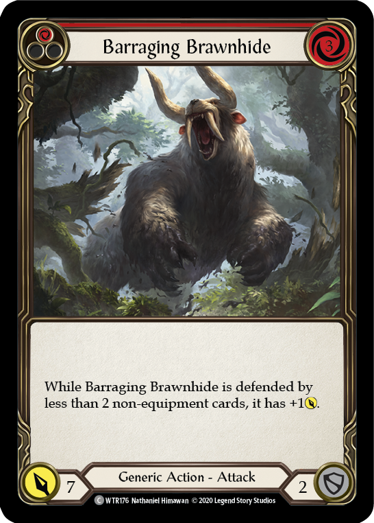 Barraging Brawnhide (Red) | Common - Unlimited
