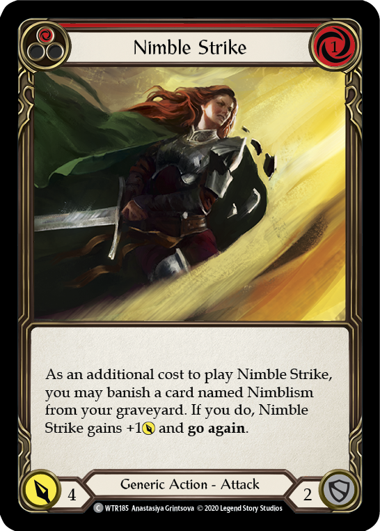 Nimble Strike (Red) | Common - Unlimited