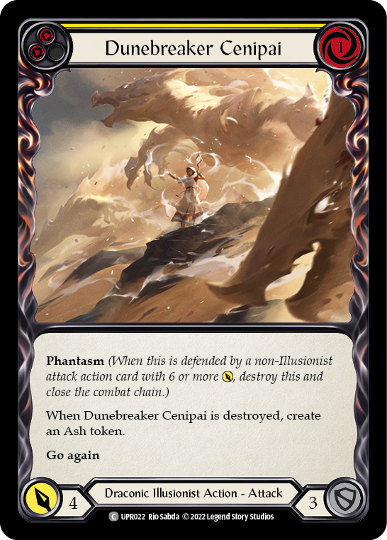 Dunebreaker Cenipai (Yellow) | Common [Rainbow Foil]