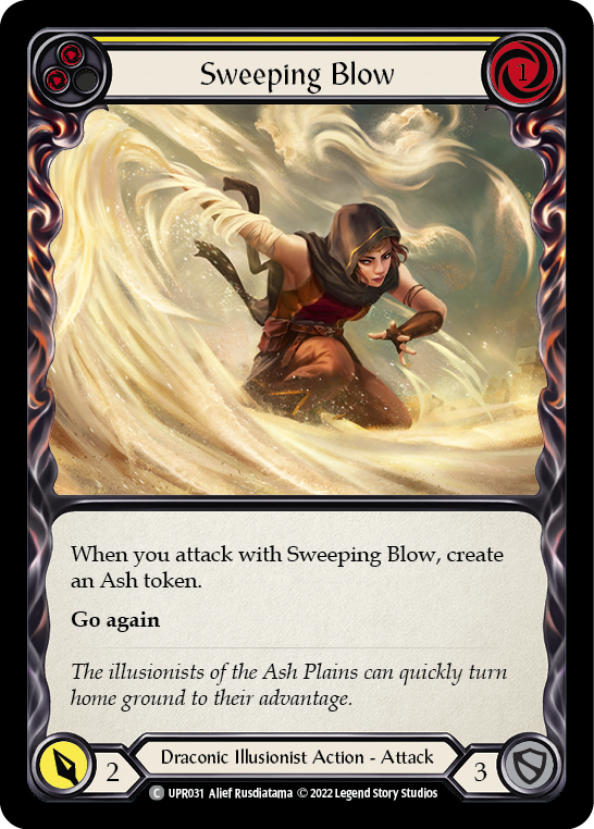 Sweeping Blow (Yellow) | Common [Rainbow Foil]