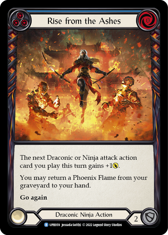 Rise from the Ashes (Blue) | Rare