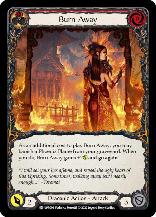 Burn Away | Common [Rainbow Foil]