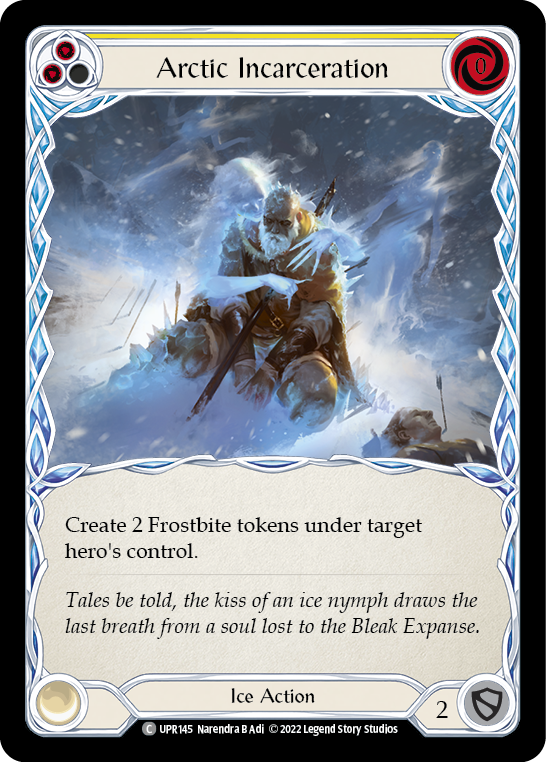 Arctic Incarceration (Yellow) | Common [Rainbow Foil]