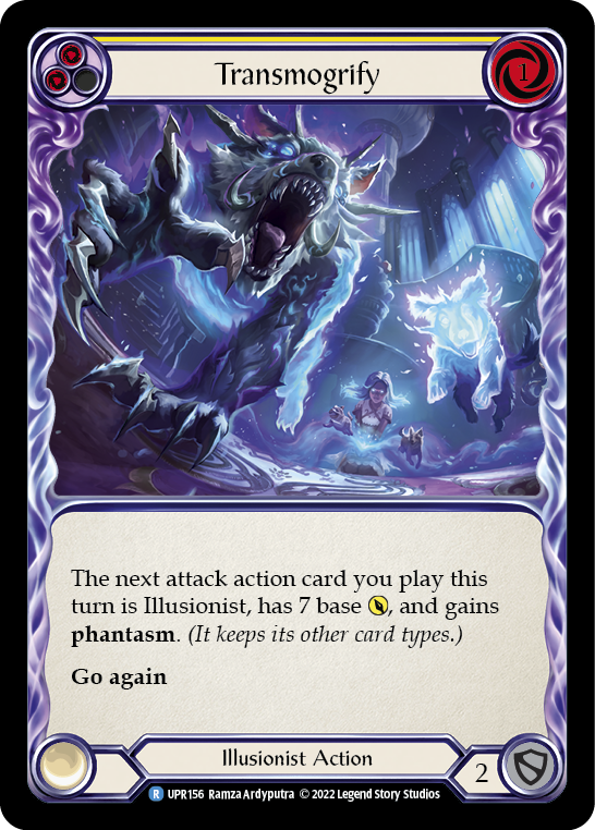 Transmogrify (Yellow) | Rare [Rainbow Foil]