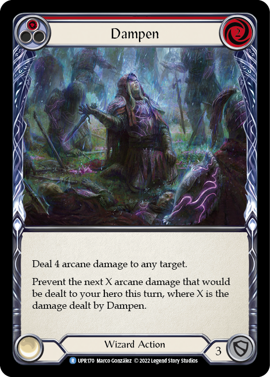 Dampen (Red) | Rare [Rainbow Foil]