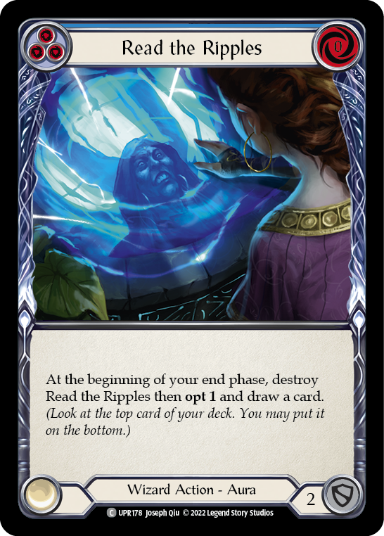 Read the Ripples (Blue) | Common [Rainbow Foil]