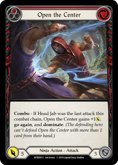 Open the Center (Red) | Common [Rainbow Foil] - Alpha Print